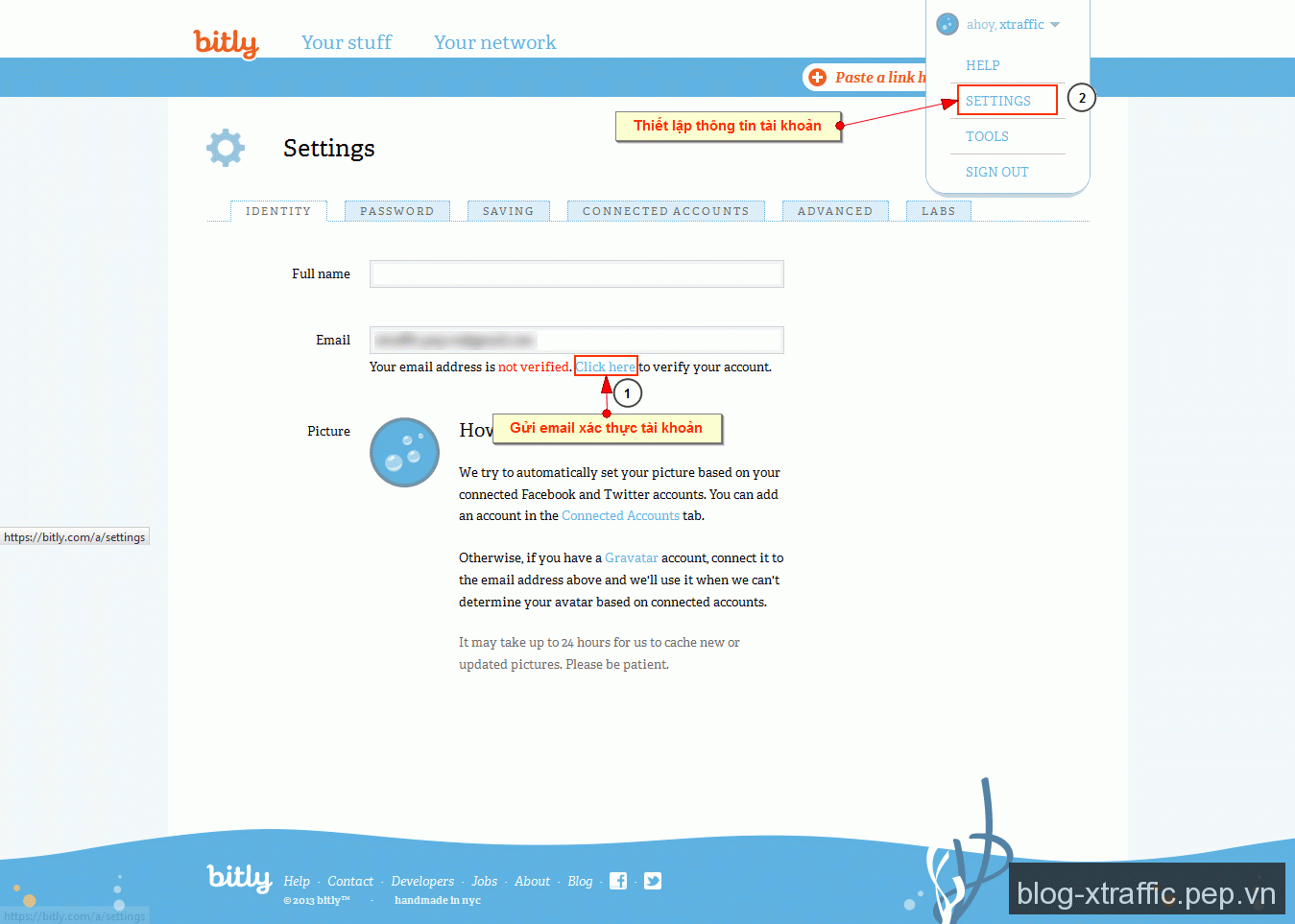 Hướng dẫn sử dụng Bitly - bitly - Phát triển website